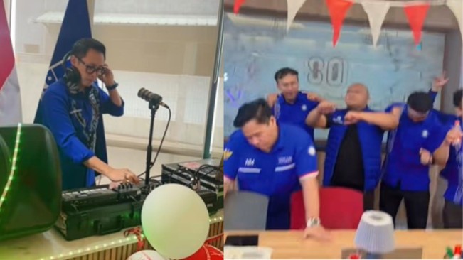 Eko Patrio joget sound horeg (TikTok)